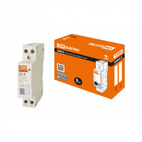 Контактор модульный КМ63 2-20 2НО TDM