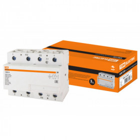 Контактор модульный КМ100 4-100 2НО-2НЗ TDM