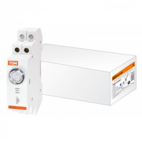 Лампа сигнальная ЛС-47 синяя (LED) AC DC TDM