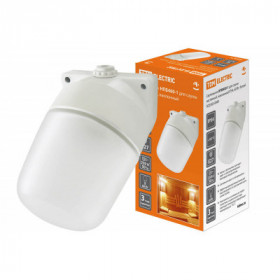 Светильник НПБ400-1 для сауны настенный. наклонный. IP54. 60 Вт. белый. TDM