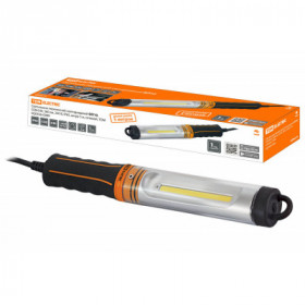 Светильник переносной светодиодный ФП10. COB 6 Вт. 360 лм. 230 В. IP65. шнур 5 м. сетевой. TDM