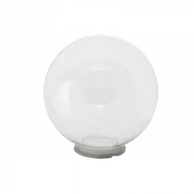 Рассеиватель шар ПММА 350 мм прозрачный (байонет 145 мм) TDM