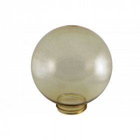 Рассеиватель шар ПММА 160 мм золотой (резьба А 85) TDM