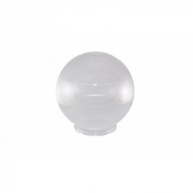 Рассеиватель шар ПММА 250 мм прозрачный призма (байонет 145 мм) TDM