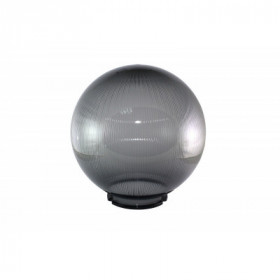 Рассеиватель шар ПММА 300 мм дымчатый призма (байонет 145 мм) TDM