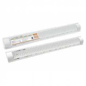 Светильник СПО 3017 (с решеткой). под лампу LED Т8 G13 2х120 Народный