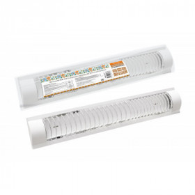 Светильник СПО 3017 (с решеткой). под лампу LED Т8 G13 2х60 Народный