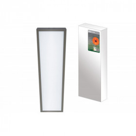 Ультратонкая светодиодная панель серии СВО 295х1195. 40 Вт. 6000 К. хром. TDM