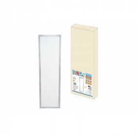 Ультратонкая светодиодная панель серии СВО 295 х1195. 40 Вт. 6000 К. хром. Народная (без драйвера)