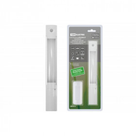 Светильник LED280х37 линейный. 1.3 Вт. акк.Li-Pol 900 mAh. датчик движ. и освещ. USB. TDM