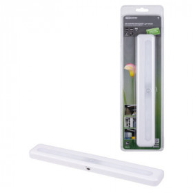 Светильник накладной светодиодный 280х40. 1.5 Вт. 4хАА. дат. движ. и освещ.. TDM