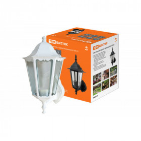 Светильник 6100-21 садово-парковый шестигранник. 100Вт. вверх. белый