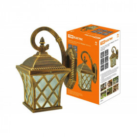 Светильник садово-парковый "Прованс" 100 Вт. вниз. шагрень бронза Е27. TDM