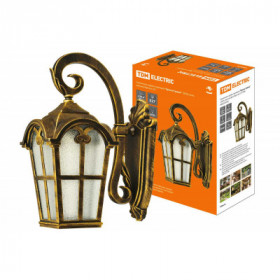 Светильник садово-парковый "Братья Гримм" 100 Вт. вниз. шагрень бронза. Е27. TDM