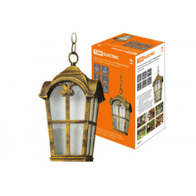 Светильник садово-парковый "Братья Гримм" 100 Вт. подвес. шагрень бронза. Е27. TDM