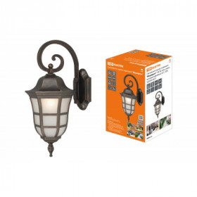 Светильник садово-парковый "Меридиан" 100 Вт. вниз. алюм.. матовое кофейный. Е27. TDM