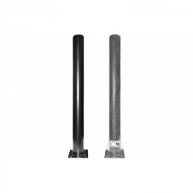 Опора металлическая садово-парковая. h-600 мм. d-57 мм. цвет черный TDM