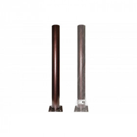Опора металлическая садово-парковая. h-600 мм. d-57 мм. цвет медь TDM