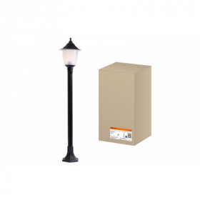 Светильник Прага Эл-11-73-125 60 Вт Е27 напольный на стойке h-1.25 м черный TDM