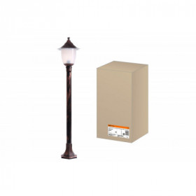 Светильник Прага Эл-11-73-125М 60 Вт Е27 напольный на стойке h-1.25м медь TDM