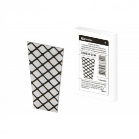 Стекло матовое "Решетка" (комплект 4 шт.) для светильников НБУ. НТУ. НСУ четырехгранник TDM