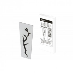 Стекло матовое "Сакура" (комплект 6 шт.) для светильников НБУ. НТУ. НСУ шестигранник TDM