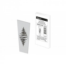 Стекло матовое "Вихрь" (комплект 6 шт.) для светильников 6060 шестигранник (металл) TDM