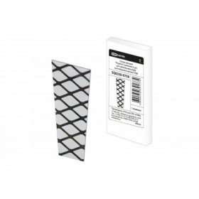 Стекло матовое "Решетка" (комплект 6 шт.) для светильников 6060 шестигранник (металл) TDM