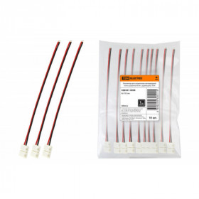 Коннектор для соединения светодиодной ленты шириной 8 мм с драйвером. TDM