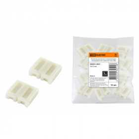 Коннектор для жесткого соединения двух светодиодных лент шириной 10 мм. TDM