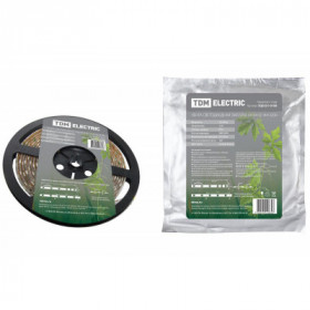 Лента светодиодная SMD5050-60-54-12-144-3200 60LED м. IP54. 12В. 14.4Вт. 3200К. (У) TDM