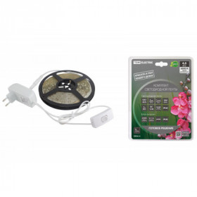 Комплект светодиодной ленты SMD2835-60 LED м-12 В-4.8 Вт м-IP20-6000 К (5 м). 24 Вт TDM