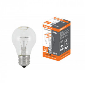 Лампа накаливания общего назначения Б40 Вт-230 В-Е27 TDM