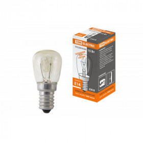 Лампа накаливания РН(ПШ)-230-15. 15 Вт. 230 В. Е14. к\коробка TDM