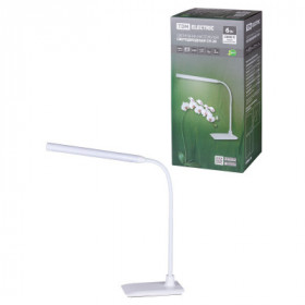 Светильник светодиодный настольный СН-28. 6 Вт. сенсор-диммер. 5000 К. 220 В. белый. TDM