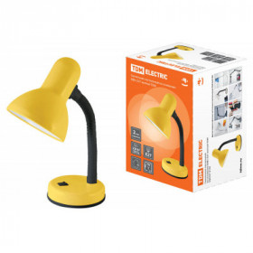 Светильник настольный на основании 60Вт. E27 желтый TDM