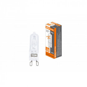 Лампа капсульная галогенная JCD - 60 Вт - 230 В - G9 матовая TDM