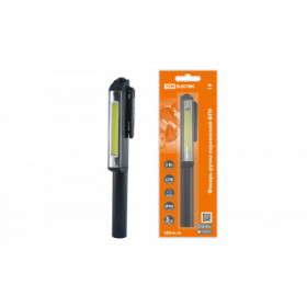 Фонарь-ручка переносной светодиодный ФП9. 3 Вт COB. 200 лм. 3хААА. магн.. TDM