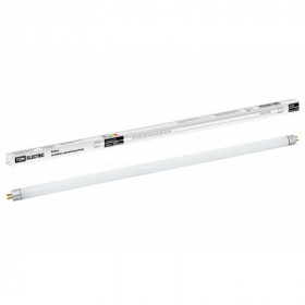 Лампа люминесцентная линейная двухцокольная ЛЛ-12 16Вт. T4 G5. 6500 К. длина 468.7мм TDM