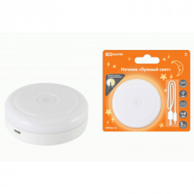 Ночник "Лунный свет" с диммером. 5LED. 1 Вт. акк. Li-Ion 500 мАч. USB. TDM