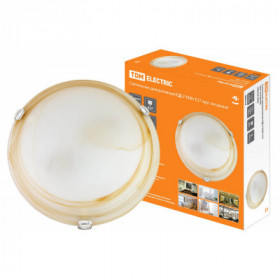 Светильник декоративный СД 2*60 Вт E27 круг янтарный (в индивид. коробке) TDM Светильник декоративный СД 2*60 Вт E27 круг янтарный (в индивид. коробке) TDM