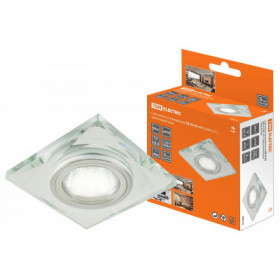 Светильник встраиваемый СВ 03-02 MR16 50Вт G5.3 зеркальный хром TDM