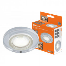 Светильник встраиваемый СВ 03-05 MR16 50Вт G5.3 зеркальный хром TDM