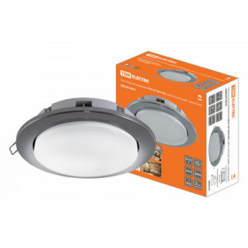 Светильник встраиваемый СВ 01-07 GX70-H5. 220 В. 50 Гц. без рефл.. черный хром. TDM