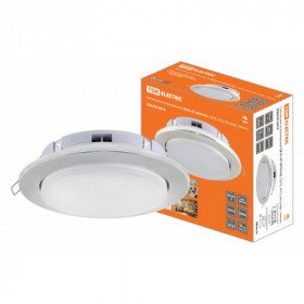 Светильник встраиваемый СВ 01-07 GX70-H5. 220 В. 50 Гц. без рефл.. никель. TDM