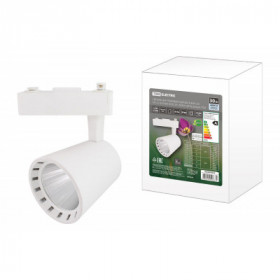 Светильник трековый однофазный LED TRL-01-030-NW 30 Вт. 24°. 4000 К. 80 Ra. белый. TDM