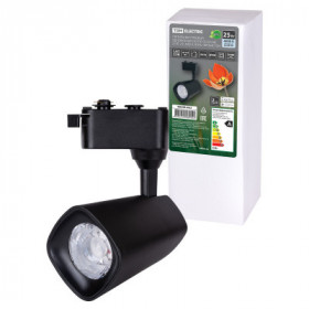 Светильник трековый однофазный LED TRL-02-025-NB 25 Вт. 24°. 4000 К. 90 Ra. черный. TDM