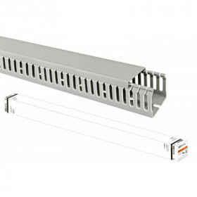 Кабель-канал перфорированный 60х60 перфорация 4 7 TDM (16 м)