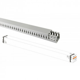 Кабель-канал перфорированный 25х25 перфорация 4 6мм TDM (60 м)