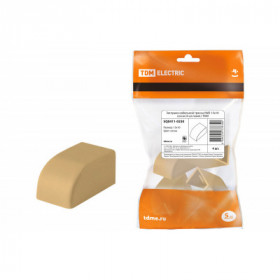 Заглушка кабельной трассы КМЗ 15х10 сосна (4 шт. комп.) TDM